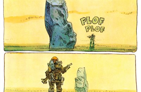 Z komiksu Moebius: Dlouh ztek a dal pbhy