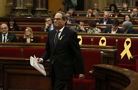 Quim Torra je novým katalánským premiérem.