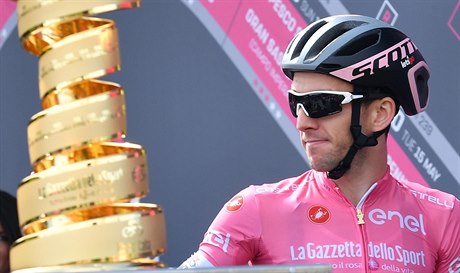Brit Simon Yates v prbhu Giro dItalia 2018.