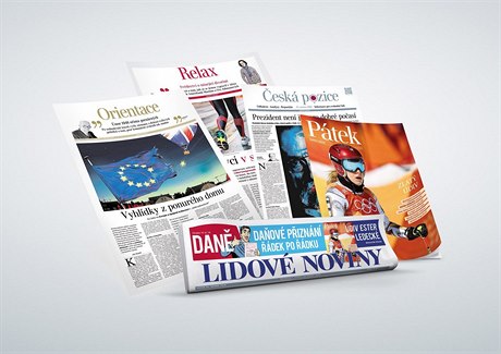 Lidové noviny a magazín Pátek.