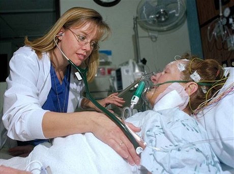 Zdravotní sestra - ilustraní foto.
