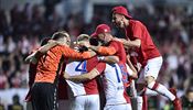 Finle eskho fotbalovho pohru MOL Cup: Slavia Praha - FK Jablonec. Hri...