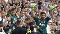 Gianluigi Buffon se lou�� s Juventusem