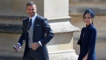 David Beckham se svou manželkou Victorií.