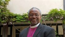 Hlava episkopální církve biskup Michael Curry.