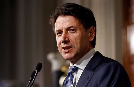 Nový italský premiér Giuseppe Conte.