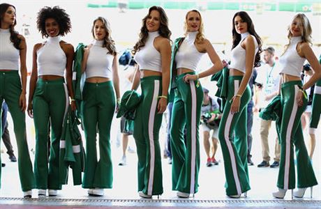 Grid girls na Velk cen Austrlie.