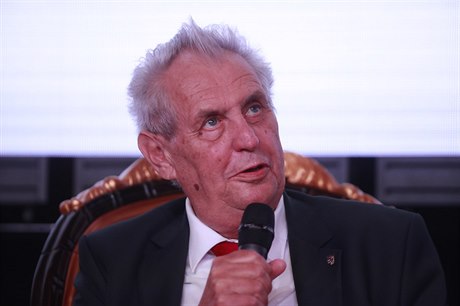 Prezident Milo Zeman.