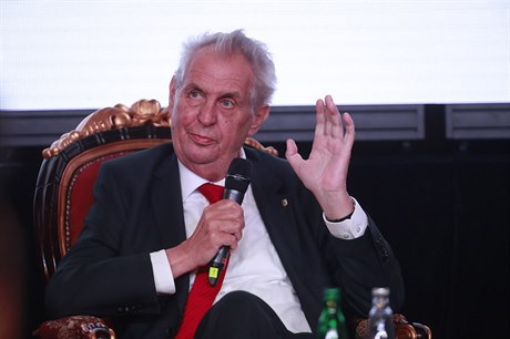 Sou�asný �eský prezident Milo� Zeman.