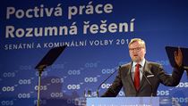 Předseda ODS Petr Fiala vystoupil na programové konferenci ODS s podtitulem...
