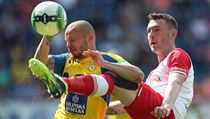 Momentka z utk�n� 30. kola fotbalov� HET ligy Teplice - Slavia.