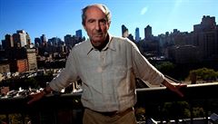 Autor Philip Roth v New Yorku.
