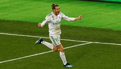 Gareth Bale práv vstelil gól ve finále Ligy mistr.