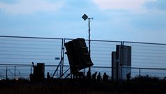 �elezná kupole. Systém izraelské protiraketové obrany (snímek pochází od...