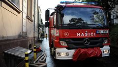 Kvli silnému deti zasahovali hasii v Praze i ve Vinohradské nemocnici.