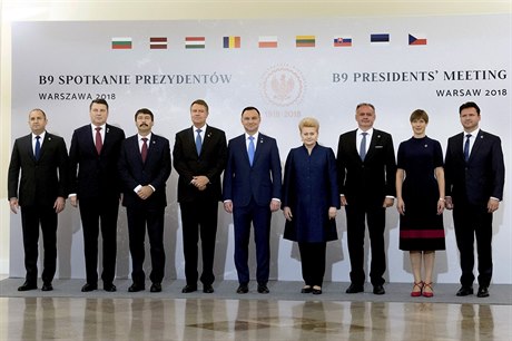 Jeden chybl. Setkání prezident devíti stedo a východoevropských zemí  -...