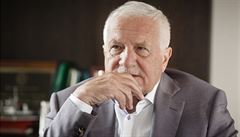 Exprezident Václav Klaus.