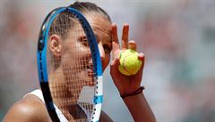 Karolína Plíková ve tetím kole French Open proti Marii arapovové.