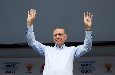 Turecký prezident Erdogan.