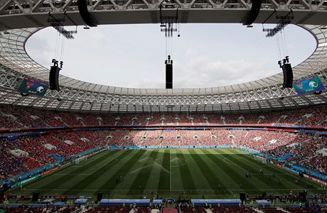 Moskevský stadion Luiniki má kapacitu 81 000 divák.