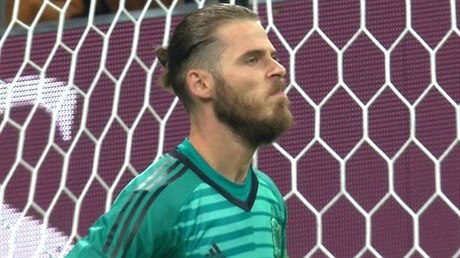 David De Gea chytil jedinou ze sedmi stel na MS na bránu.