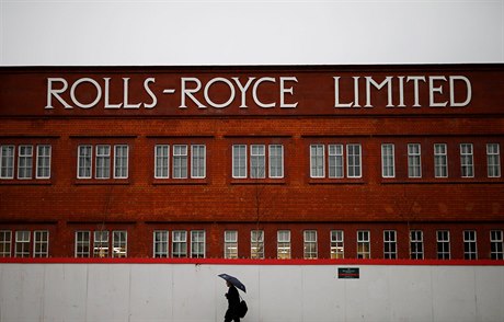 Budova spolenosti Rolls-Royce v anglickém Derby.