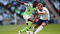 Přípravný zápas Anglie - Nigérie (Oghenekaro Etebo, Harry Kane)