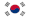 Vlajka Korea 30x18