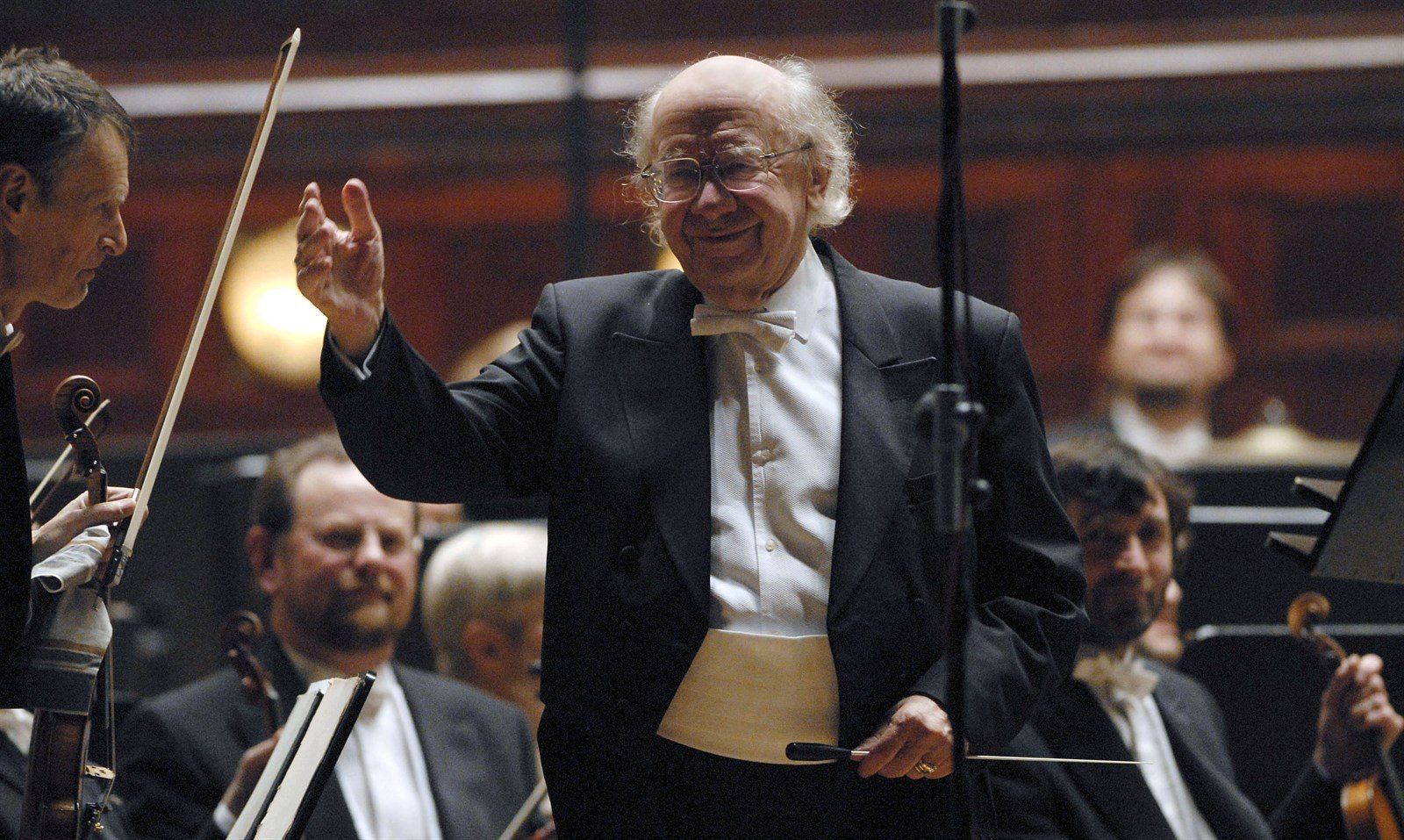 Gennadij Ro�d�stvenskij na koncertu Symfonického orchestru hlavního m�sta Prahy...