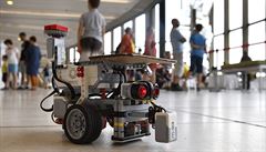 V praském Kongresovém centru soutili v nejrznjích disciplínách roboti.