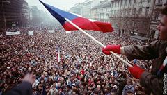 Václavské náměstí během listopadových dní roku 1989. | na serveru Lidovky.cz | aktuální zprávy