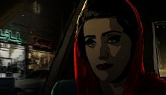 eny chodí zahalené. Snímek Teheránská tabu (2017). Reie: Ali Soozandeh.