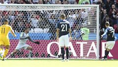 Francouzský útočník Antoine Griezmann střílí z penalty úvodní gól zápasu s... | na serveru Lidovky.cz | aktuální zprávy