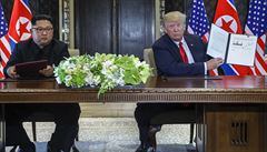 Trump: Svět udělal velký krok zpět od možné jaderné katastrofy