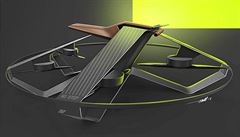 Vantage pipomíná futuristické letadlo ve tvaru kola s nkolika rotory. Oproti...