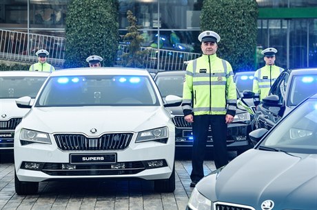 Nové kody Superb, které si policie pevzala na zaátku roku.