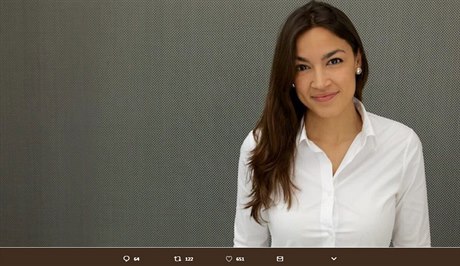 Alexandria Ocasio-Cortezová.