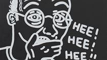 Keith Haring: Bez nzvu - Autoportrt (z vstavy Abeceda, Albertina, Vde 2018)
