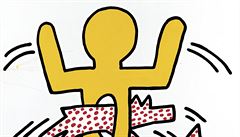 Keith Haring: Bez názvu (z výstavy Abeceda, Albertina, Víde 2018)