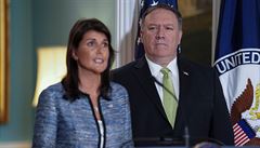 USA opouštějí Radu OSN pro lidská práva. Vadí jim ‚nekonečné nepřátelství‘ k Izraeli