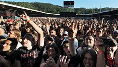 Vyprodaná desetitisícová aréna Velodrom.