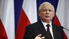 Šéf polské vládnocí strany Pravda a Spravedlnost Jaroslaw Kaczyński.