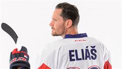 Patrik Eliá pedstavuje nové dresy hokejové reprezentace.