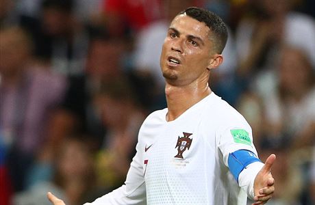 MS ve fotbale 2018, Uruguay vs. Portugalsko: natvan Cristiano Ronaldo.