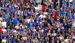 MS ve fotbale 2018, Francie vs. Argentina: radost fanouk galského kohouta.