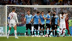 MS ve fotbale 2018, Uruguay vs. Portugalsko: Cristiano Ronaldo se chystá na...