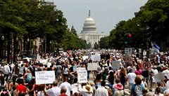 Krom toho ve Washingtonu bylo na dneek naplánováno více ne 700 protestních...