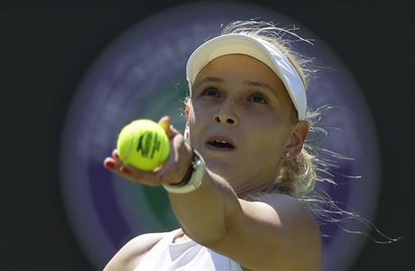 Chorvatsk tenistka Donna Vekiov si na Wimbledonu 2018 zahraje minimln...