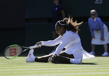 Naštvaná Serena Williamsová.