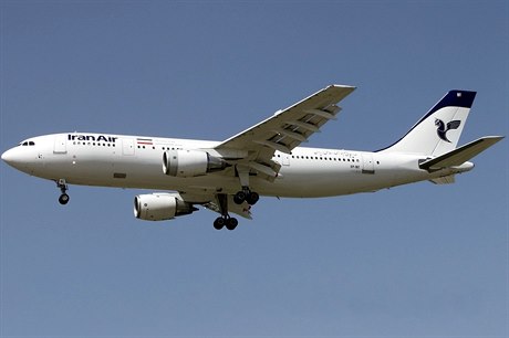 Airbus A300 Iran Air, podobný tomu sestelenému.